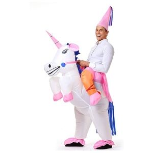 Inflatable Unicorn Ride-On Costume – Adult Size